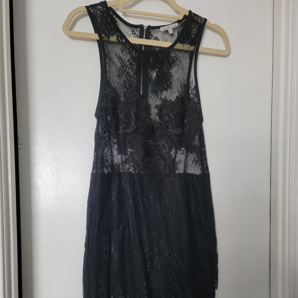 Lace Embroidered Party Dress